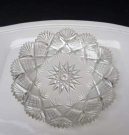 American Brilliant Period cut crystal dishes