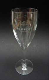 Pommery kristallen champagneglas