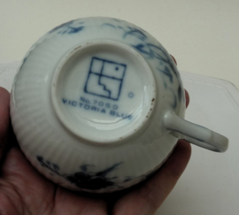 Sigma Japan Victoria Blue 7050 porseleinen theekopjes