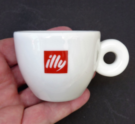 Illy logo espresso kop en schotel
