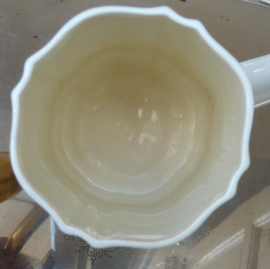 Wedgwood antieke ivoorkleurige koffiepot