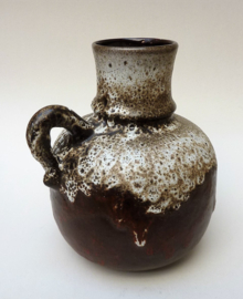 Ruscha Keramik West Germany Fat Lava vase model 349