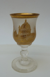 Biedermeier glas Karlskirche Wenen