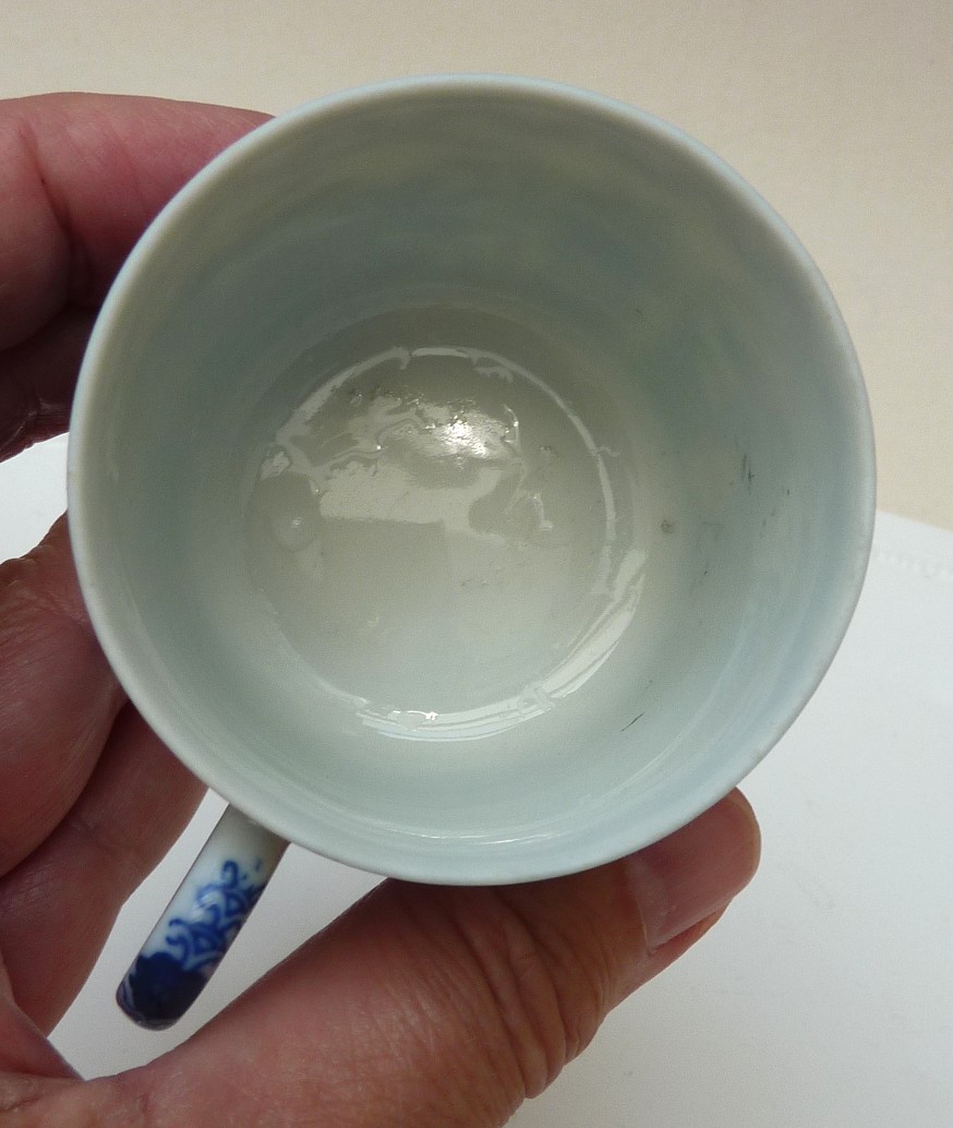 Lange Lijs mokkakopjes met schotel