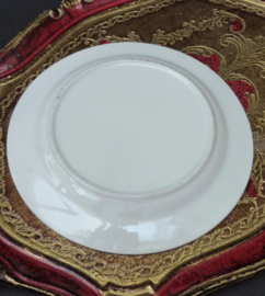 Vintage Christmas breakfast dessert plates Christmas rose