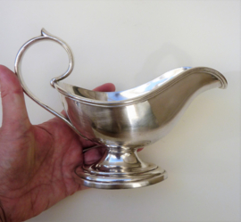 Antique silver plated sauce bowl