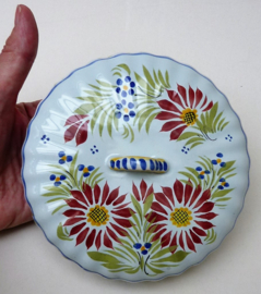 Henriot Quimper faience kaas stolp