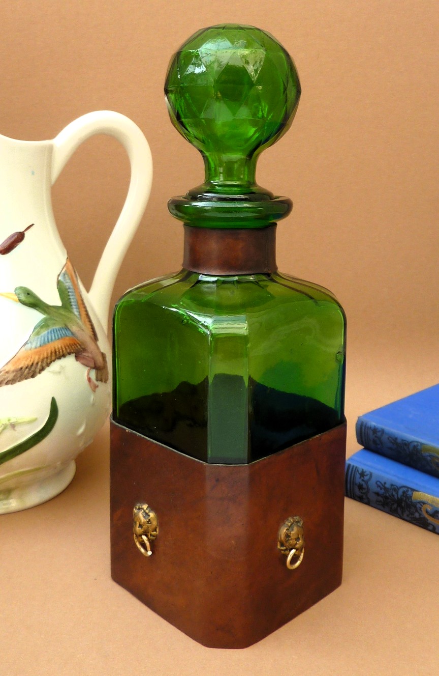 Mid Century and vintage crystal decanters