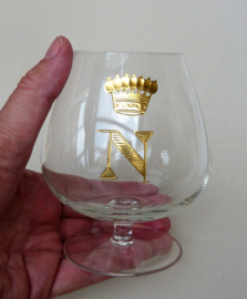 Kristallen Napoleon III cognac glazen