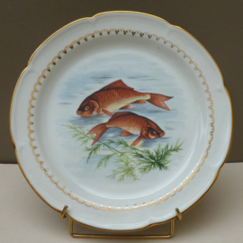 French porcelain fish service