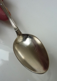 French Rococo style silver plated coffee spoons