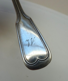 WMF Geislingen Augsburger Faden silver plated dessert fork