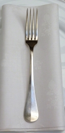 Christofle Baguette silver plated table fork