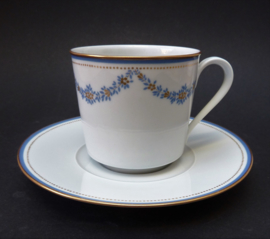 Langenthal Suisse Mid Century bone china dejeuner Lodewijk XVI stijl