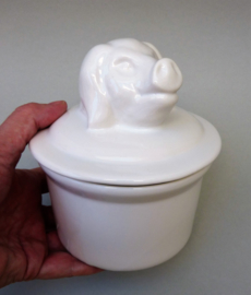 White porcelain Pig tureen