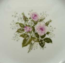 Seltmann Weiden Annabell pink rose dinner plates