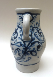 Westerwald salt glazed stoneware jug 19th century