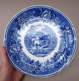Arabia Landscape Blue cake plate 25 cm