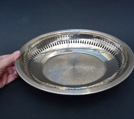 Mid Century chrome bread basket