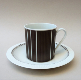 Arzberg Delphi coffee cup with saucer