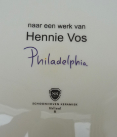 Schoonhoven Keramiek Philadelphia Hennie Vos koekdoos