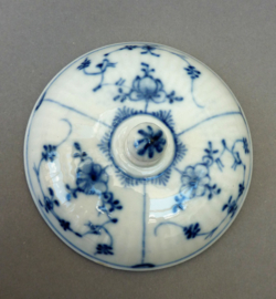 Ilmenau Strohblumenmuster porseleinen suikerpot met deksel 18e eeuw
