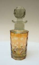 Art Deco Marigold Carnival Glass parfumfles