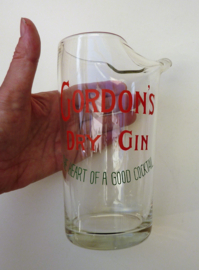 Gordons Gin glazen pitcher The heart of a good cocktail