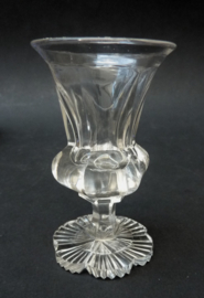 Biedermeier dram glass