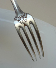 Saglier Freres verzilverde dinervork