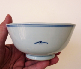 Chinese blue white porcelain Scholar bowl