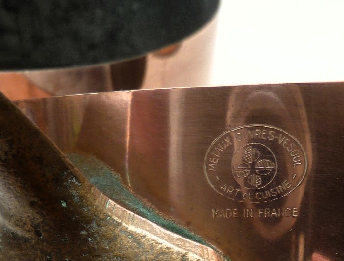 Metaux ouvres Vesoul Art et Cuisine koperen sauteer pannen