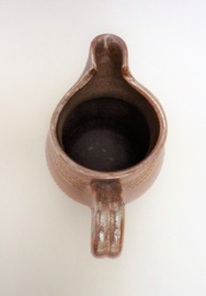 French Gres du Berry salt glazed stoneware pitcher