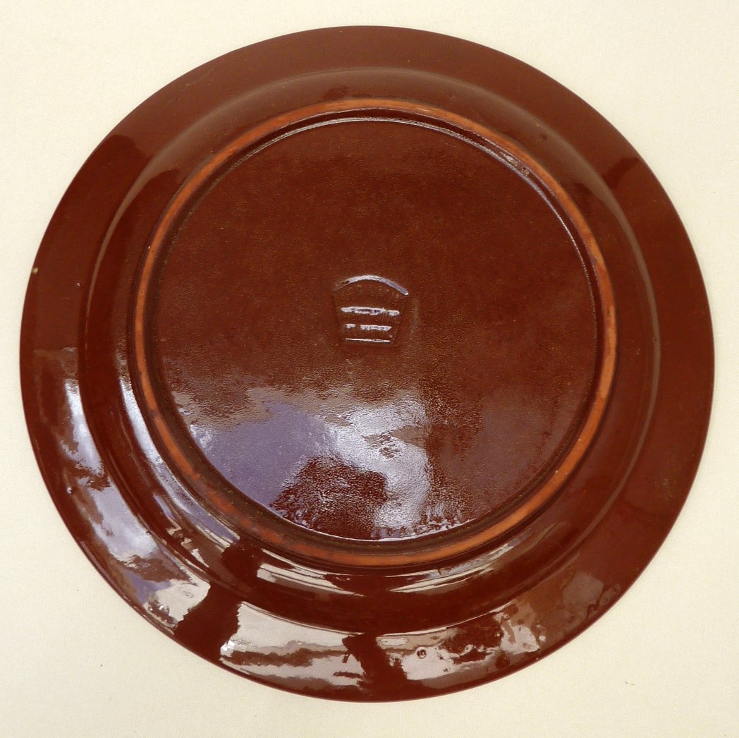 Majolica dinerborden Meandallai Indonesie