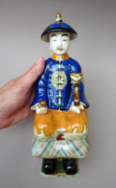 Chinese porcelain sculpture emperor Yongzheng