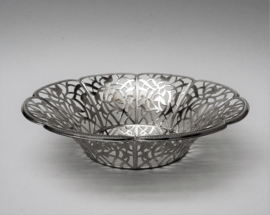 WMF reticulated silver plated bread basket