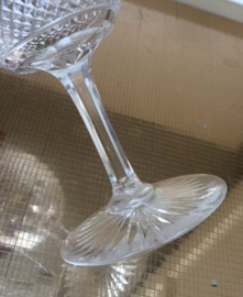 Kristalunie Graziella wijnglazen ruit waaier slijpsel