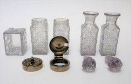 Art Nouveau menage stel cruet set