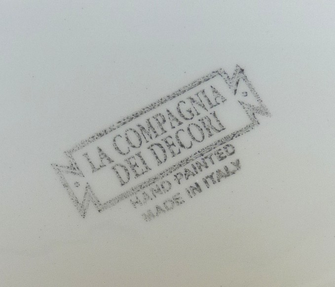 La Compagnia dei Decori Italy pasta schaal Carciofi
