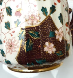 Franse faience Japonisme theepot 19e eeuw