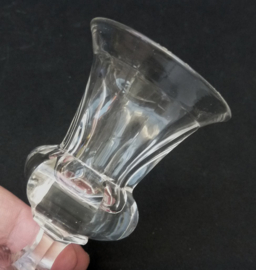 Biedermeier dram glass