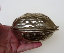 Silver plated walnut nutcracker