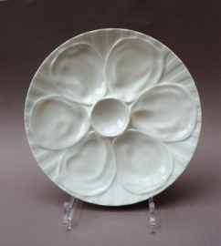 Pillivuyt France white porcelain oyster plate