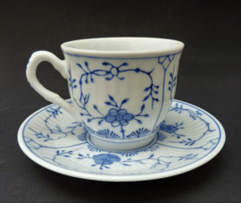 August Warnecke Frisian Blue coffee cup with saucer