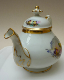 Biedermeier porseleinen theepot