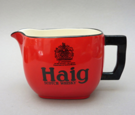 Haig Whisky red water jug