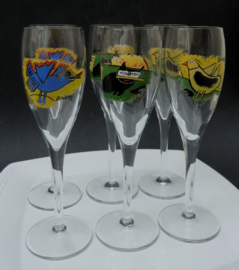 Corneille champagne flutes