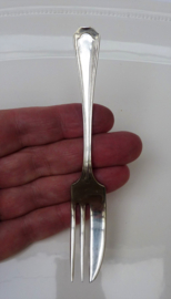 Sheffield silver plated Art Deco cake forks