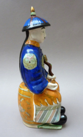 Chinese porcelain sculpture emperor Yongzheng