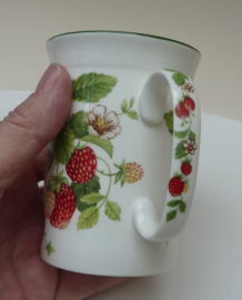 Roy Kirkham Fruit Garden Strawberry mug and bread and butter plate